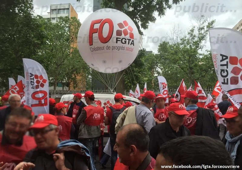ballon hélium force ouvriere