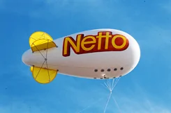 dirigeable qui vole Netto
