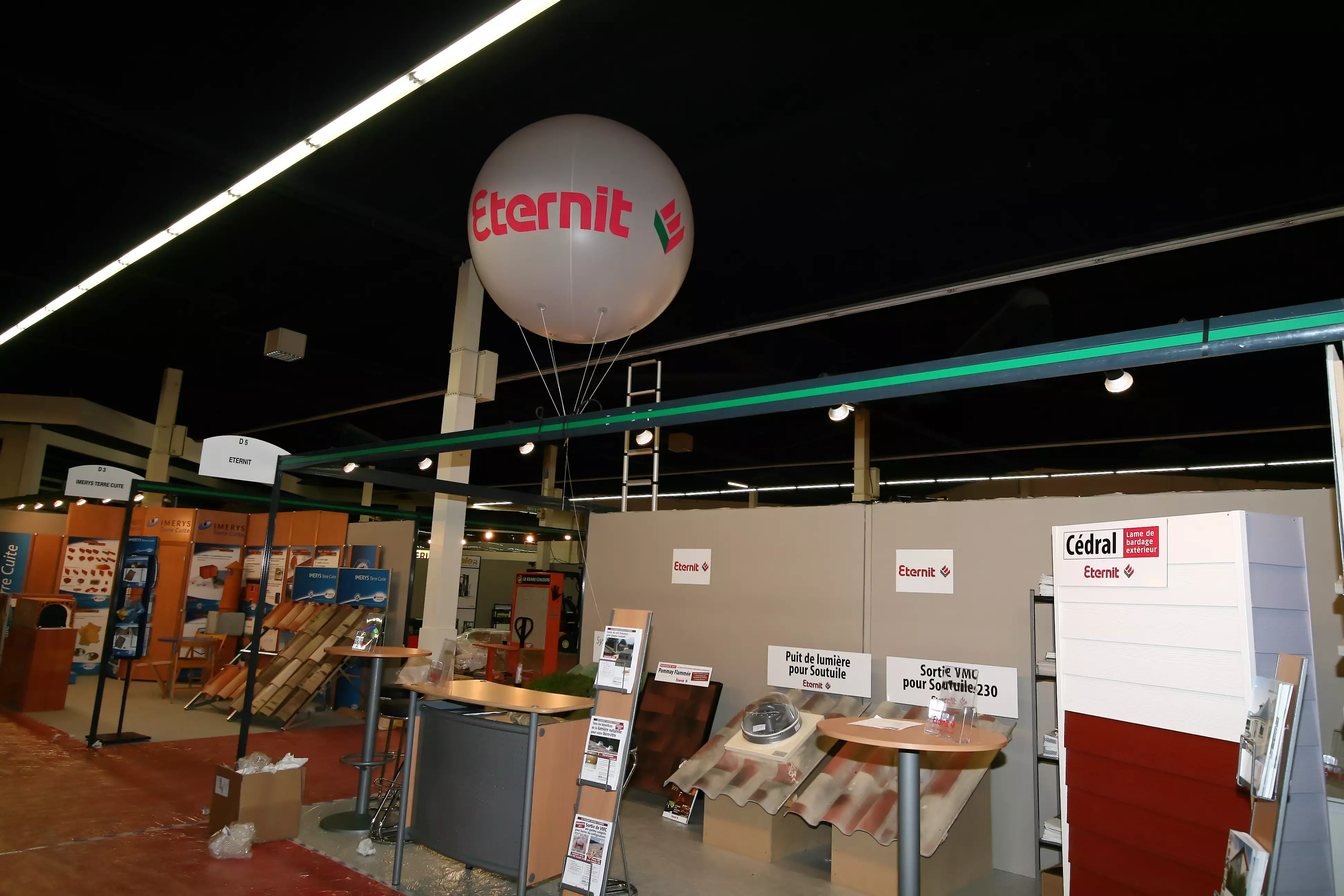 ballon hélium salon intérieur