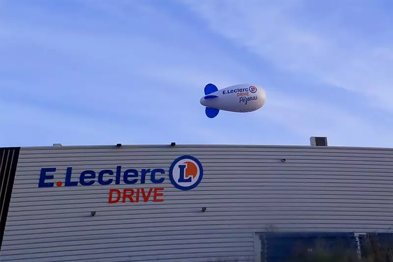 dirigeable hélium 6m leclerc drive