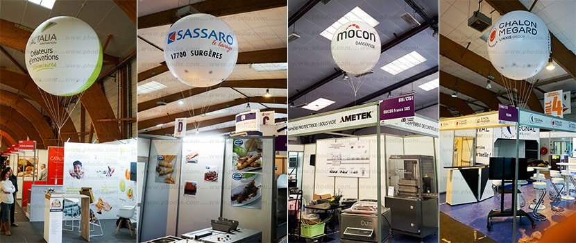 petit stand professionnel au CFIA 2018